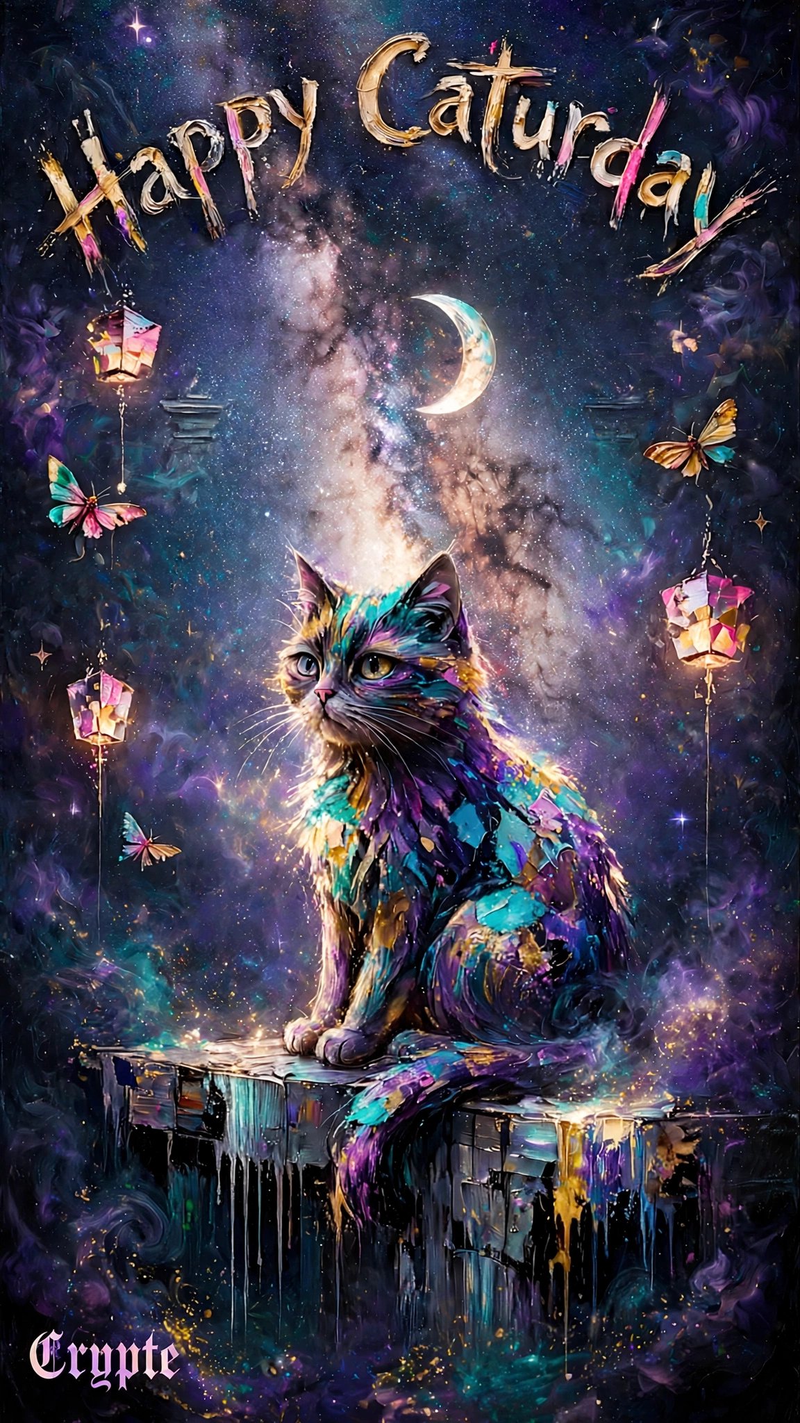 #happycaturday Dear creative friends, I wish you a wonderful weekend filled with joy, love and inspi…