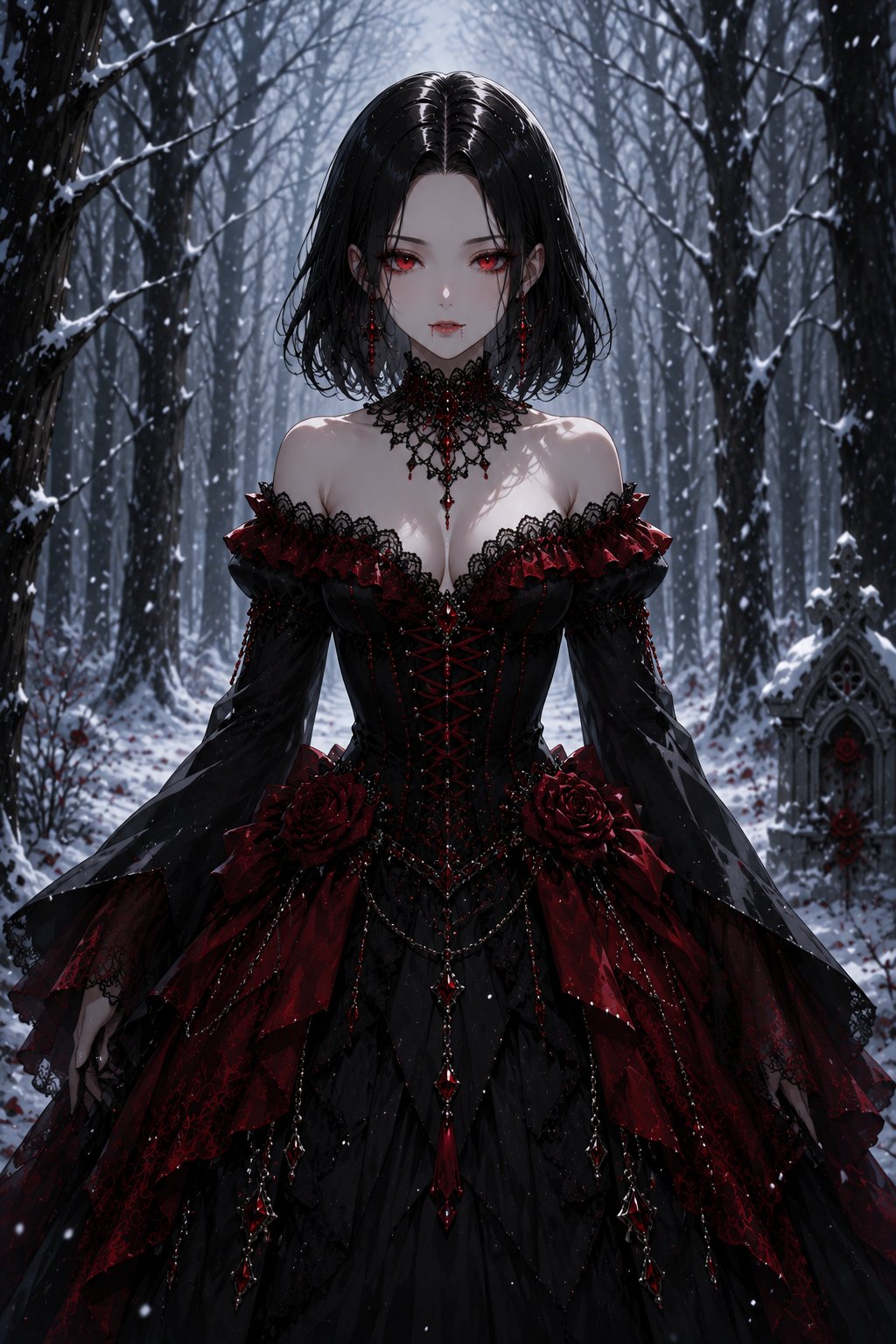 I'm back. Got bored. Here's Serana from Skyrim.