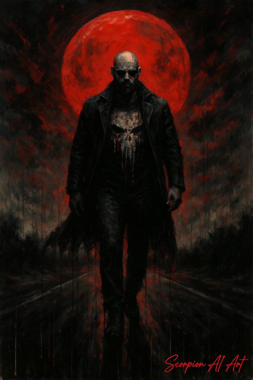 #punisher 💀 Art All welcome to join #aiartcommunity