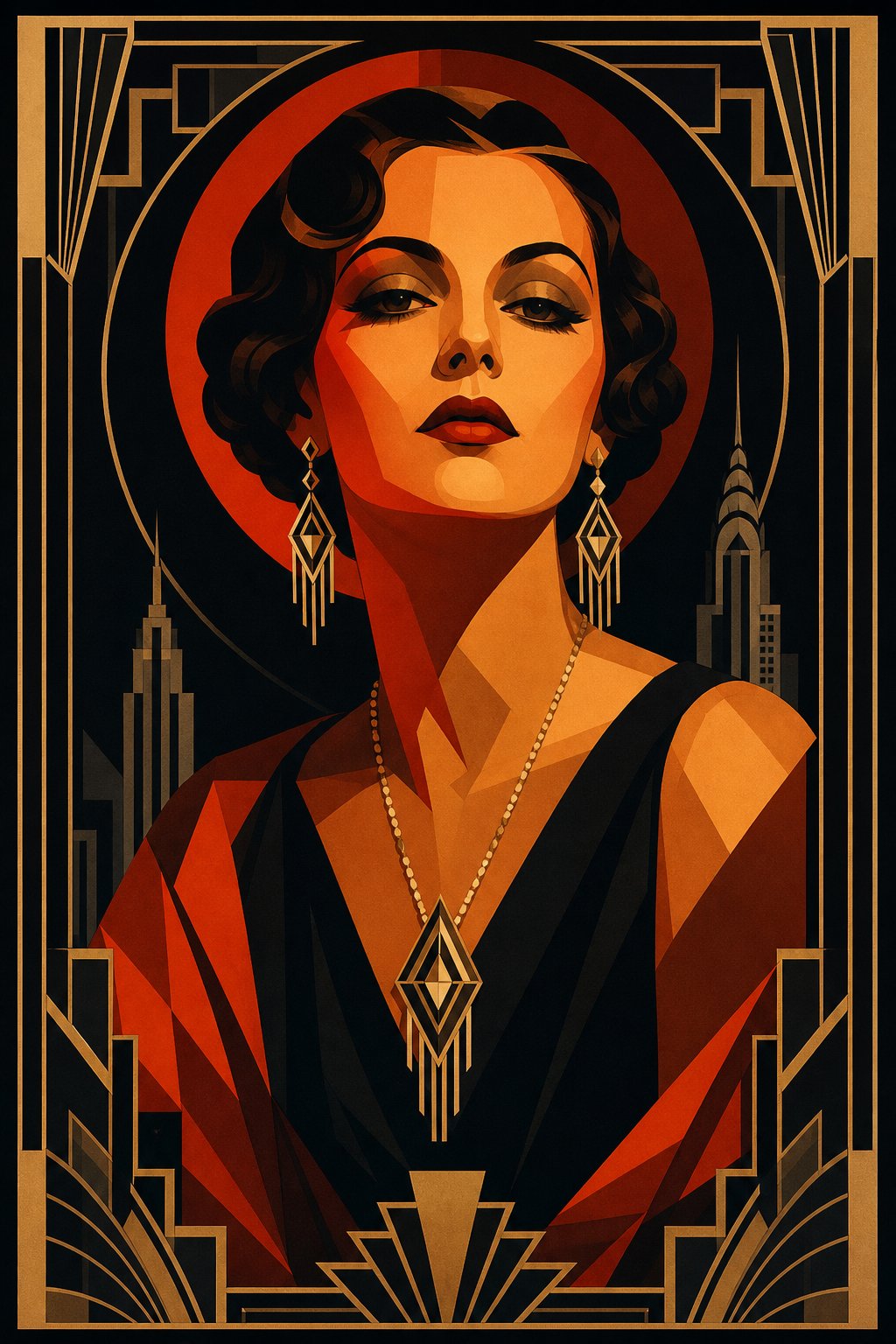 Art deco Hollywood