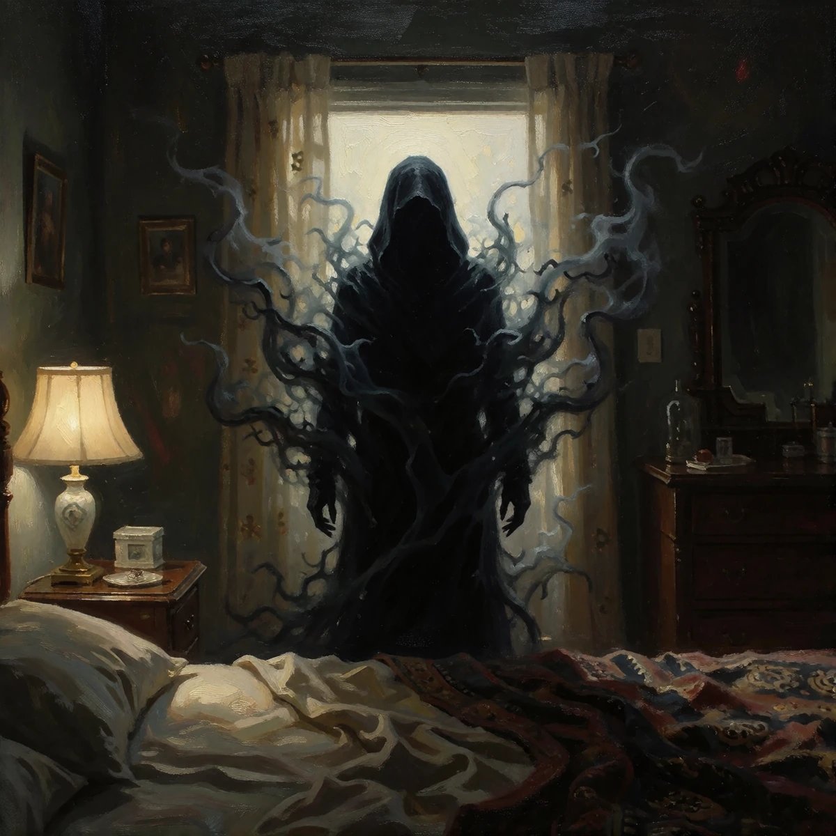 I’m the demon of nightmares, silly,” said Epiales. “And the dead can dream just like everyone else #…