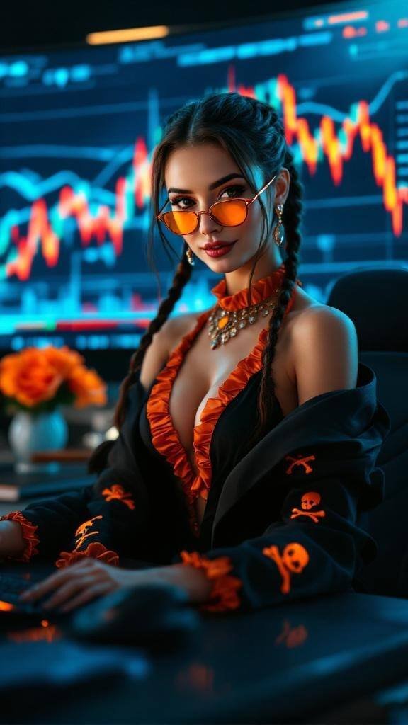 The stock market is volatile and wild πππππ§‘π€