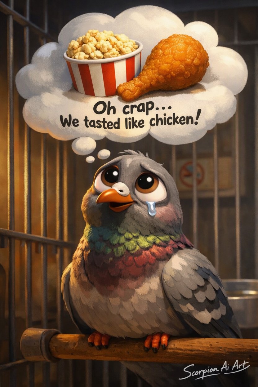 #dailyspark the last passenger pigeon's last thought