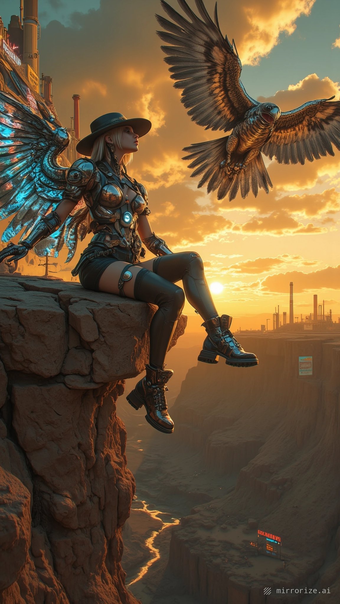 Great days are these. 🦾🤖🪽🌅✨️ [#Venus via @Mirrorize 🪞] 👇🐁