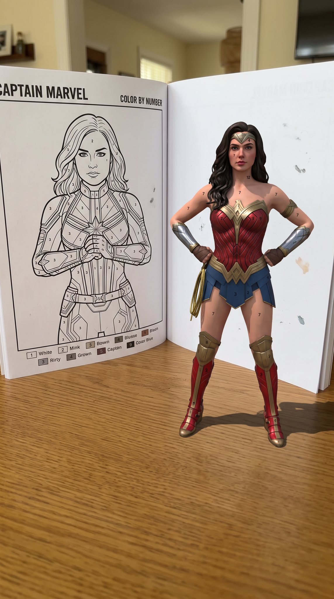 When your coloring book comes to life...