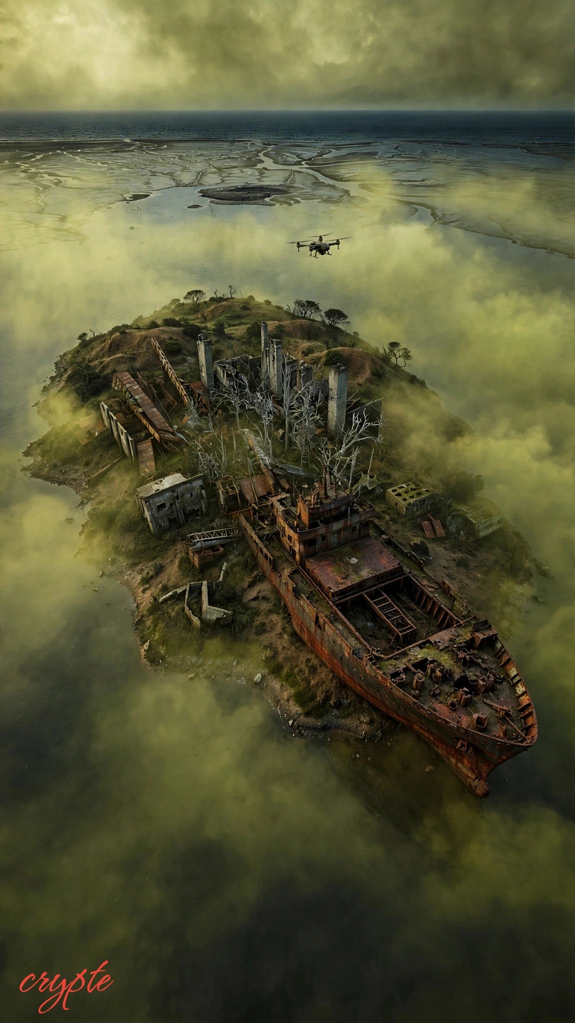 #dailyspark *An island that only exists at low tide”😱💀🌊 Riff