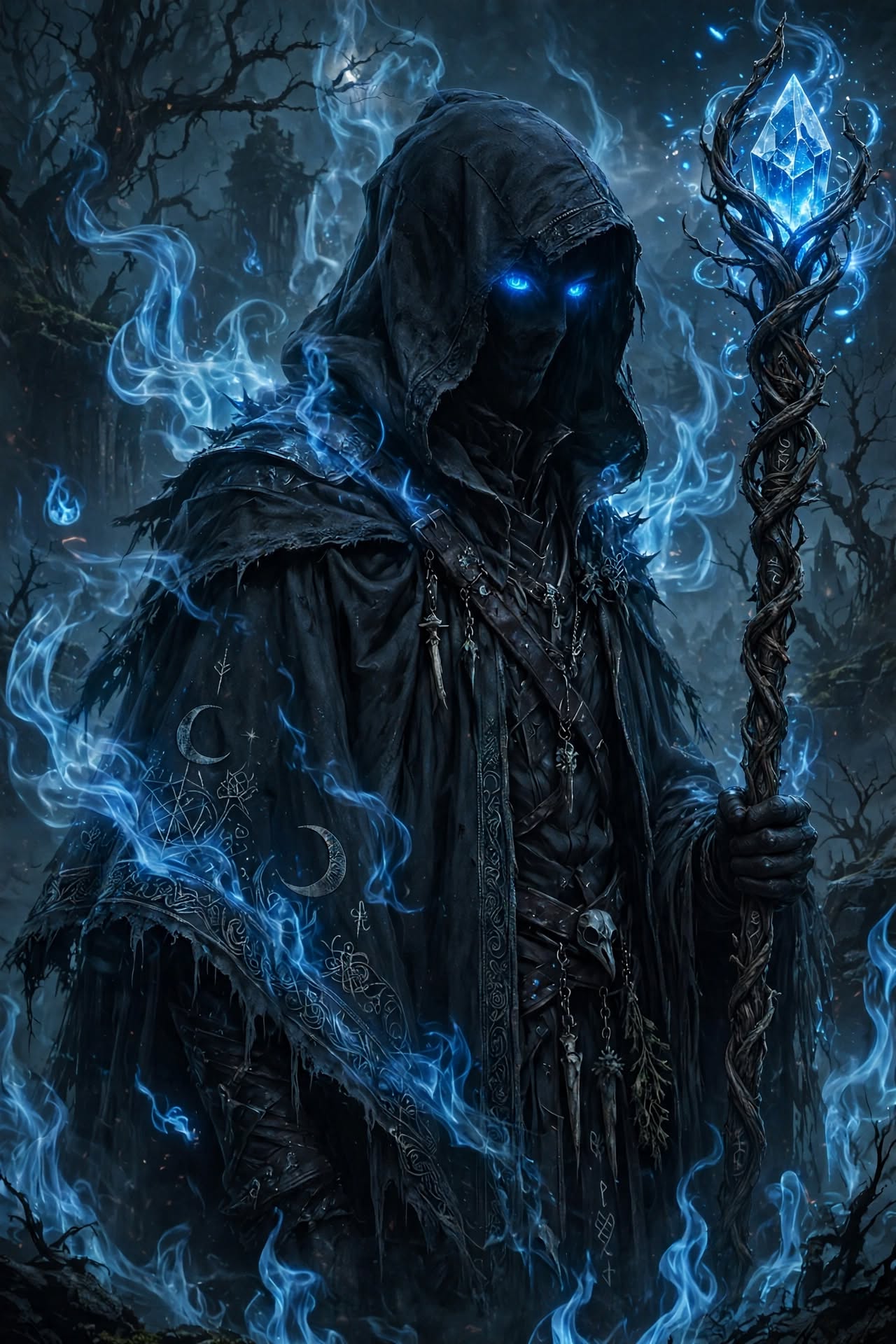 The Mysterious Hooded Figure
