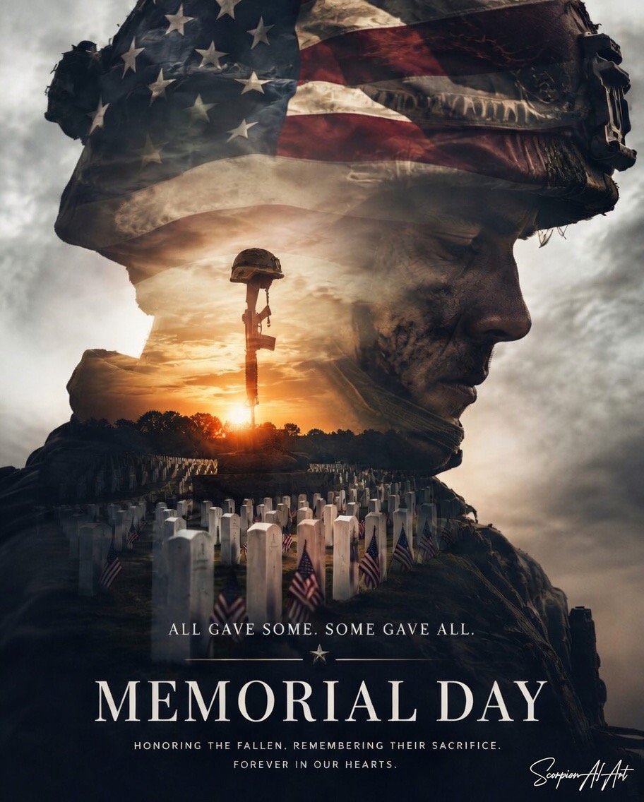 Good Morning ☀️ Have an Amazing Memorial Day! Here is my tribute to all those that have served and s…