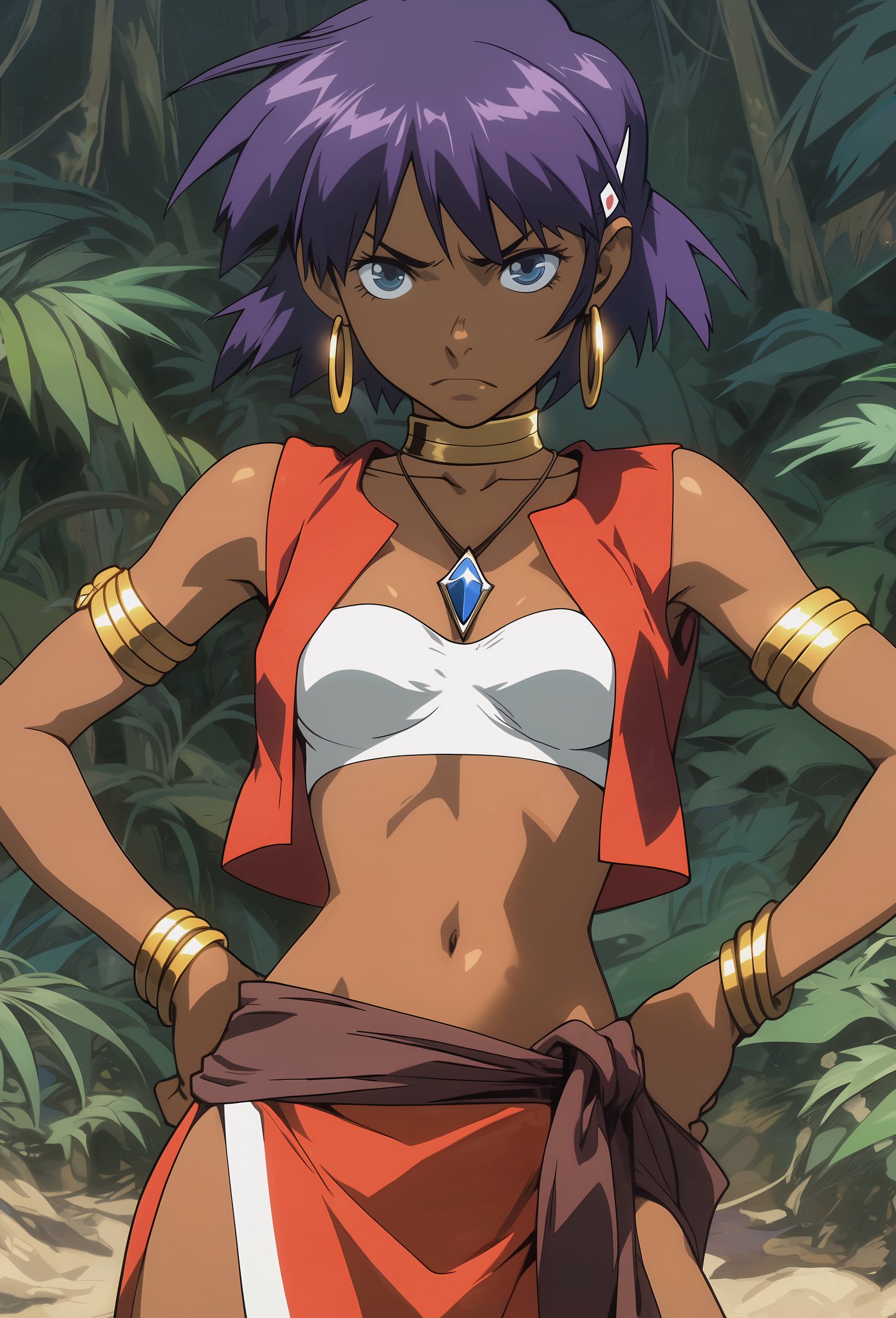 Are you familiar with Nadia: The Secret of Blue Water? An anime created by the creator of Evangelion…