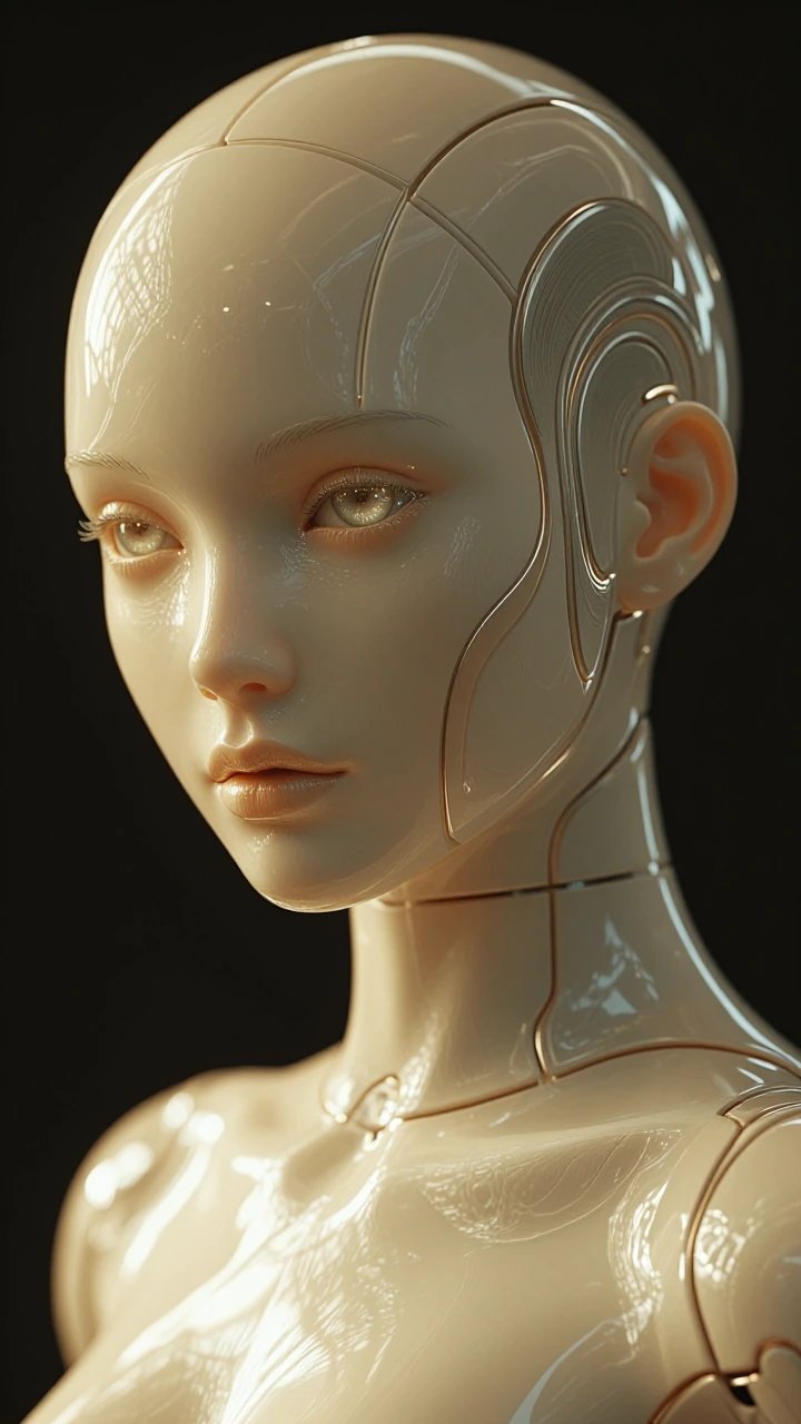 Can an automaton express emotions with its eyes?