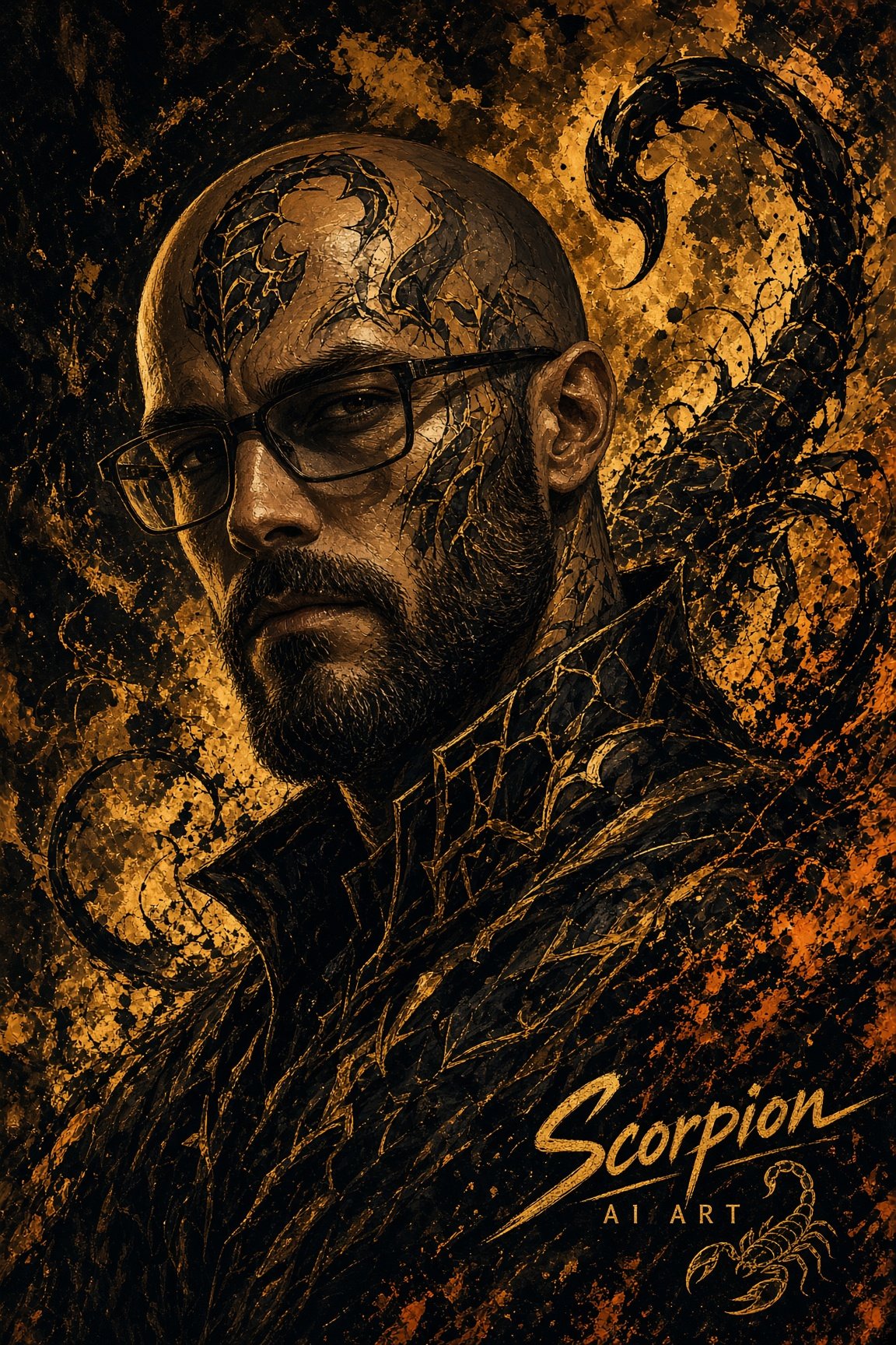 Glasses Art #ScorpionChaos