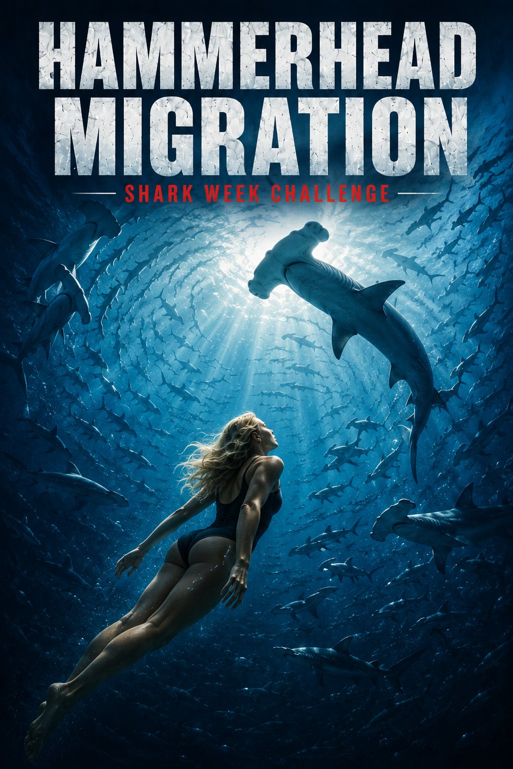 Wrapping up my Day 2 of #sharkweek with my poster for the day. Thanks everybody. Special thanks to @…