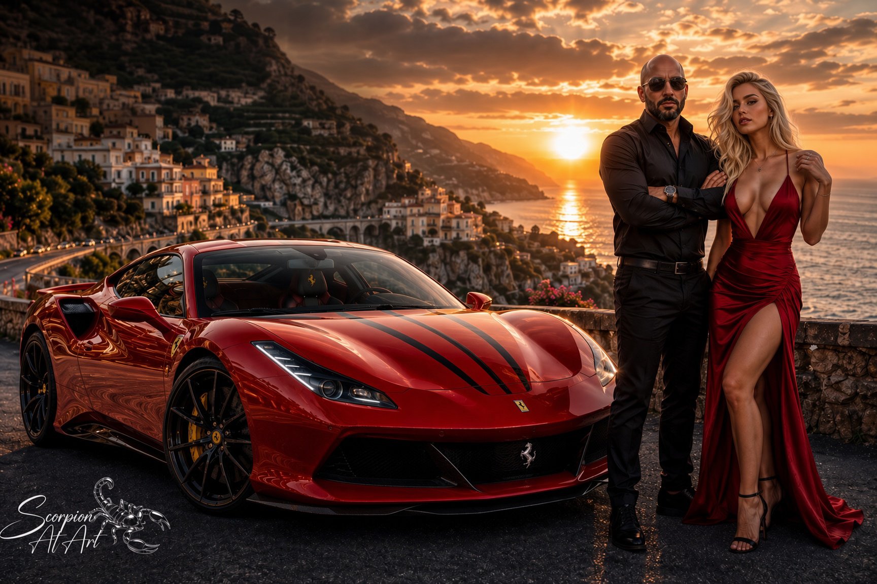 🔥 Day 3 — #AiSportsCars Ferrari Welcome to The Art of Speed. Ferrari Day is all about sculpted fire…