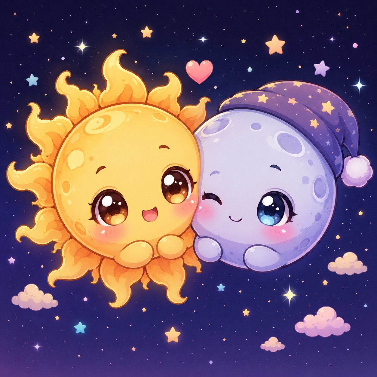 Sol and Selene.