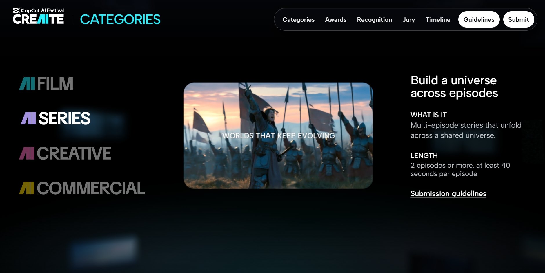 :: ๐ฐ $70k opportunity for the ai video makers in the community here :: submit your 'film' 'series' 'โฆ