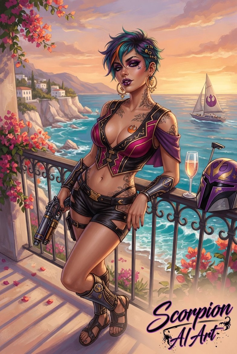 Seaside Elegance #aiartcommunity