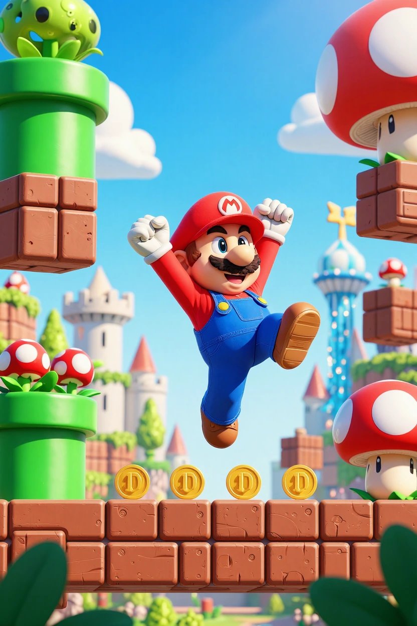 #CtrlAltCreate Day 4 - Super Mario #sythart