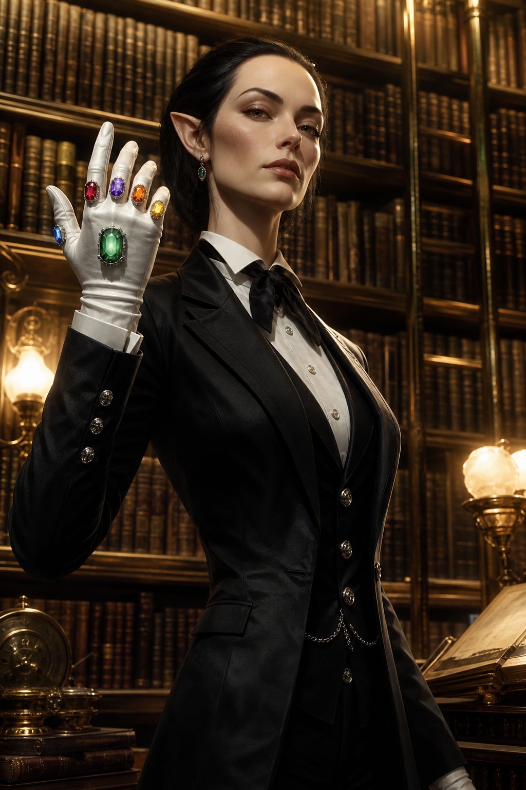 Another Universe... the Librarian, or as some call her, the Preserver. She utilizes the Time Stone t…