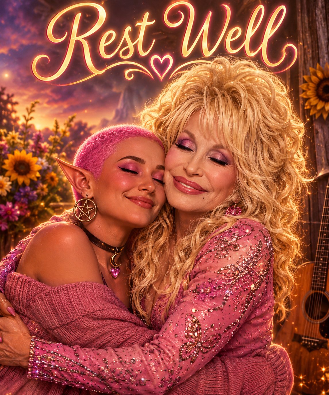 I didn't listen to her music often. But I loved Dolly as a person. She was an angel on earth.