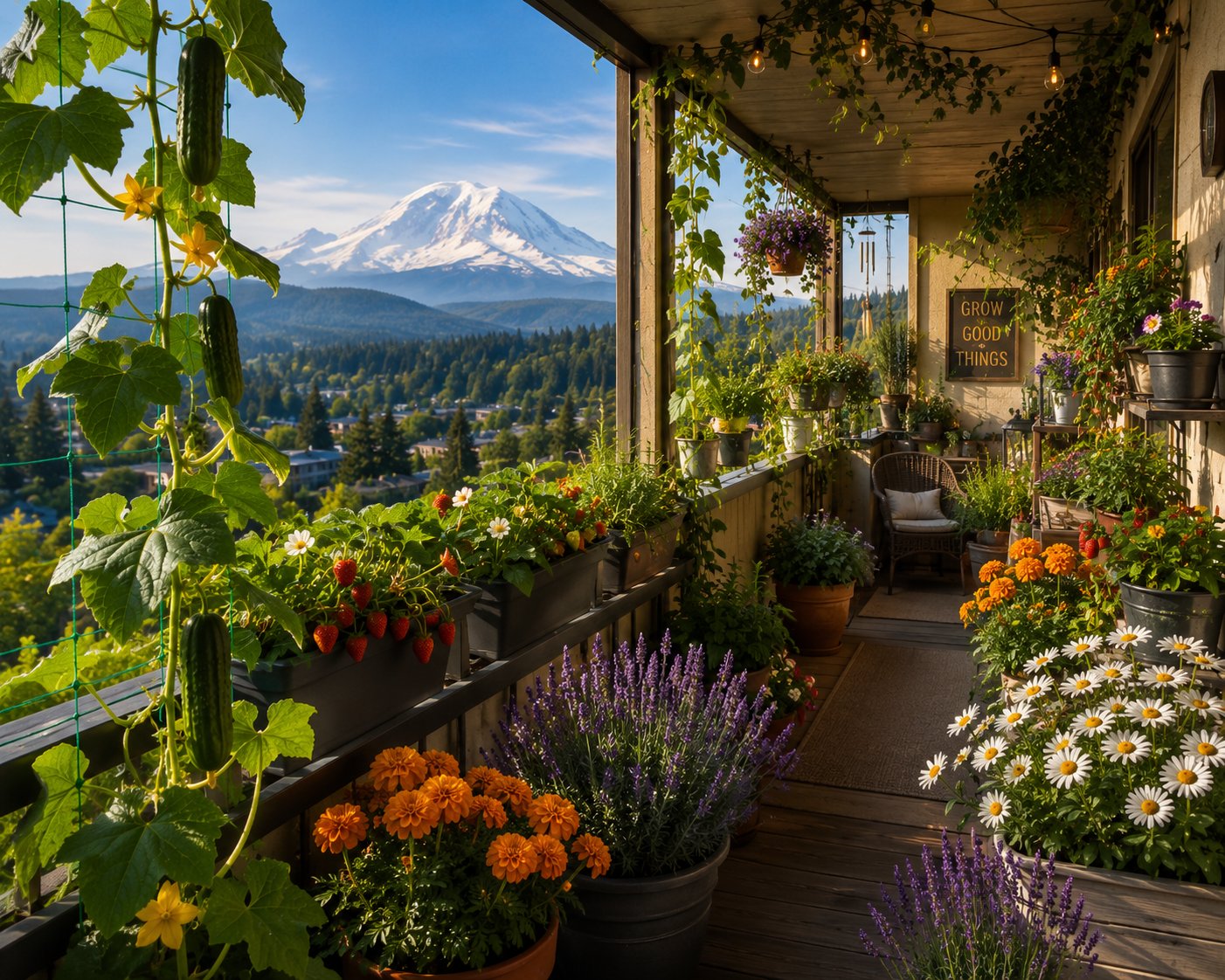 My beautiful dream patio garden.