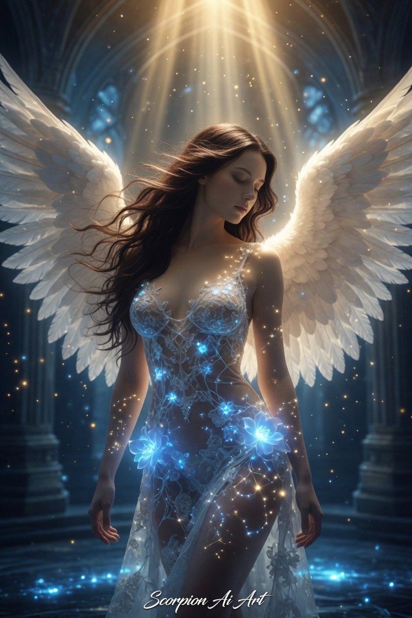 #QP Your Lace, wings, and stardust Angel for my Angel @gigisaiart247