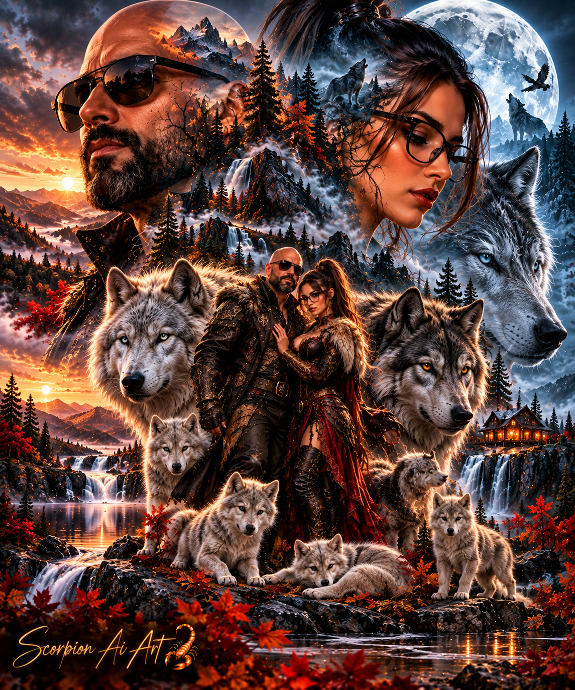 🐺 Day 3: Dire Wolf Wild, fearless, and born of legend. Create a dire wolf worthy of myth. #OctoberLe…