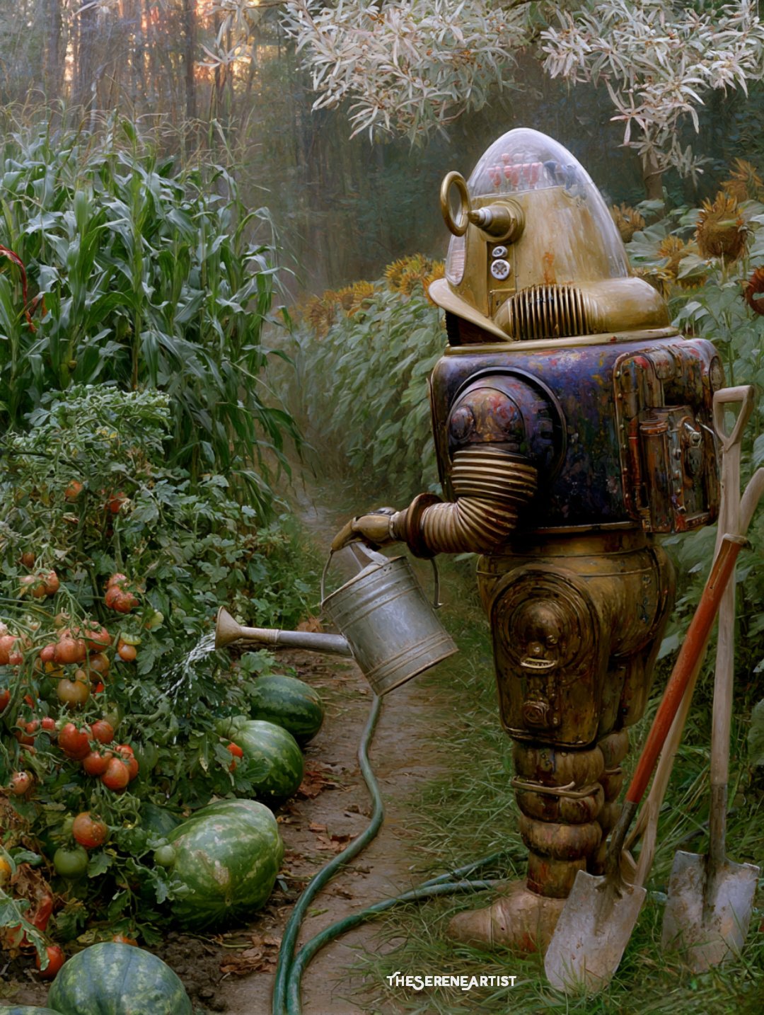 #dailyspark "A Robot Learning To Garden"
