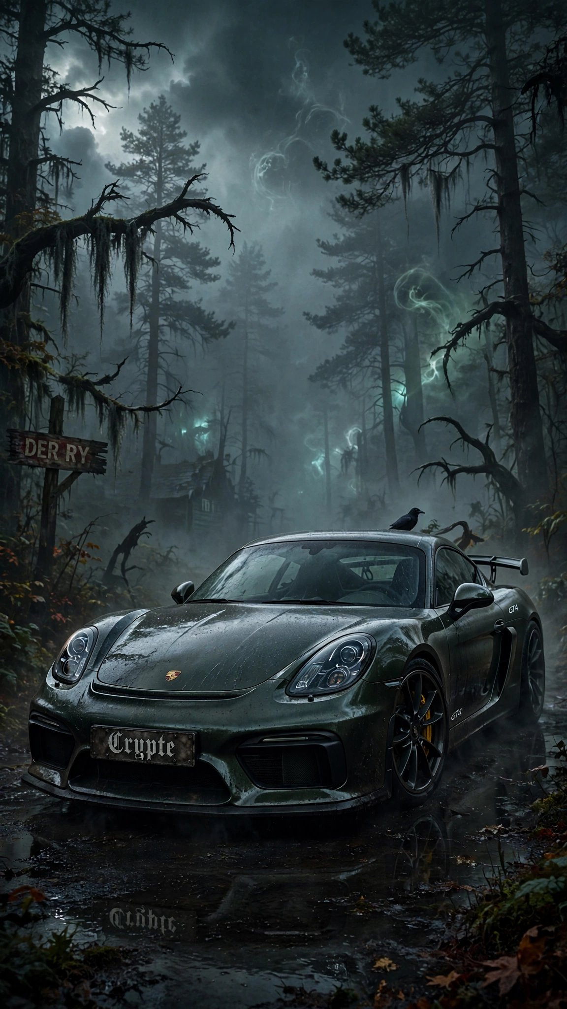 #AiSportsCars challenge . driven by @GuruScorpion Day 1 : Porsche 911 GT4💨