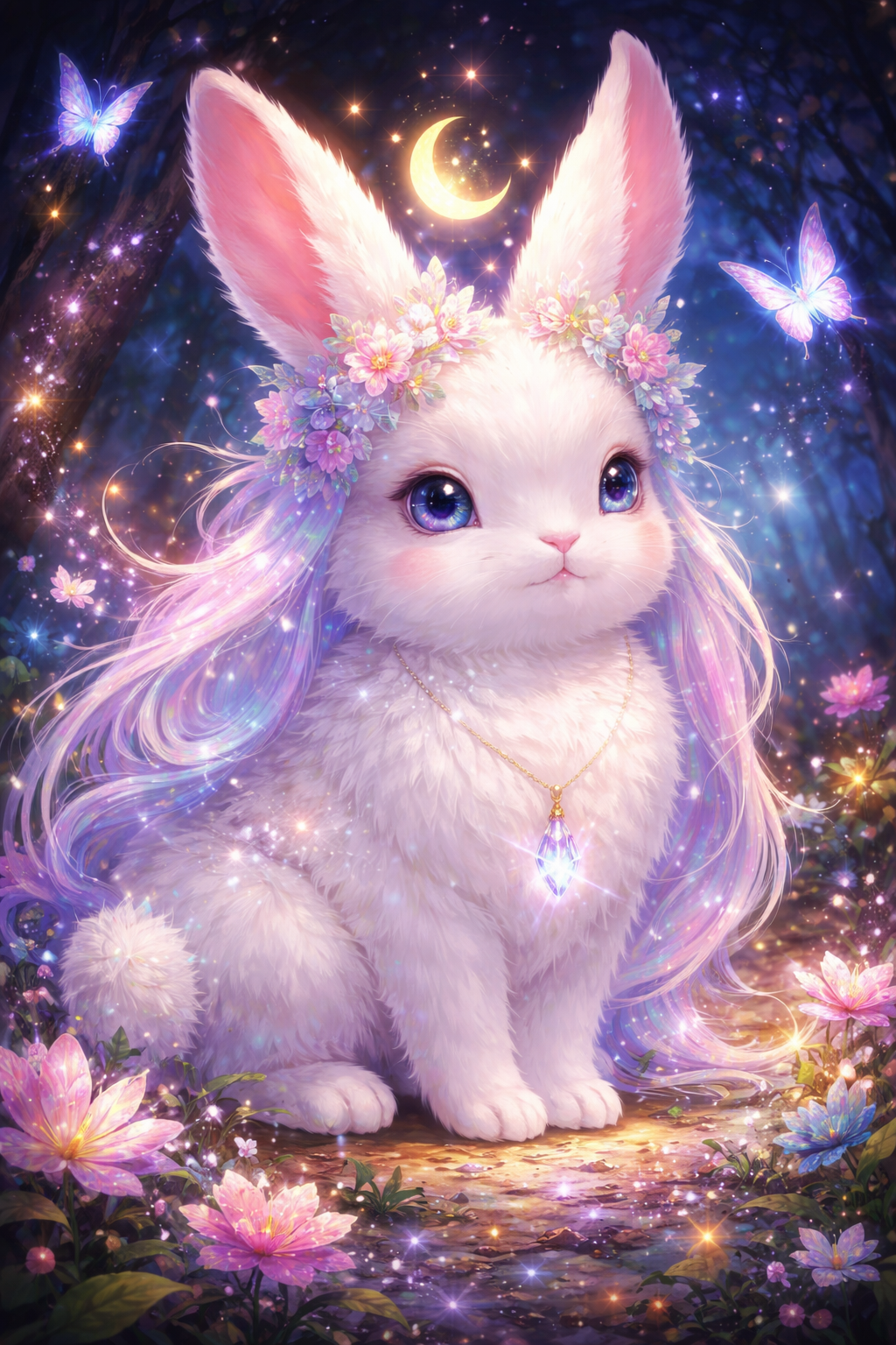 Magical Bunny In Twilight