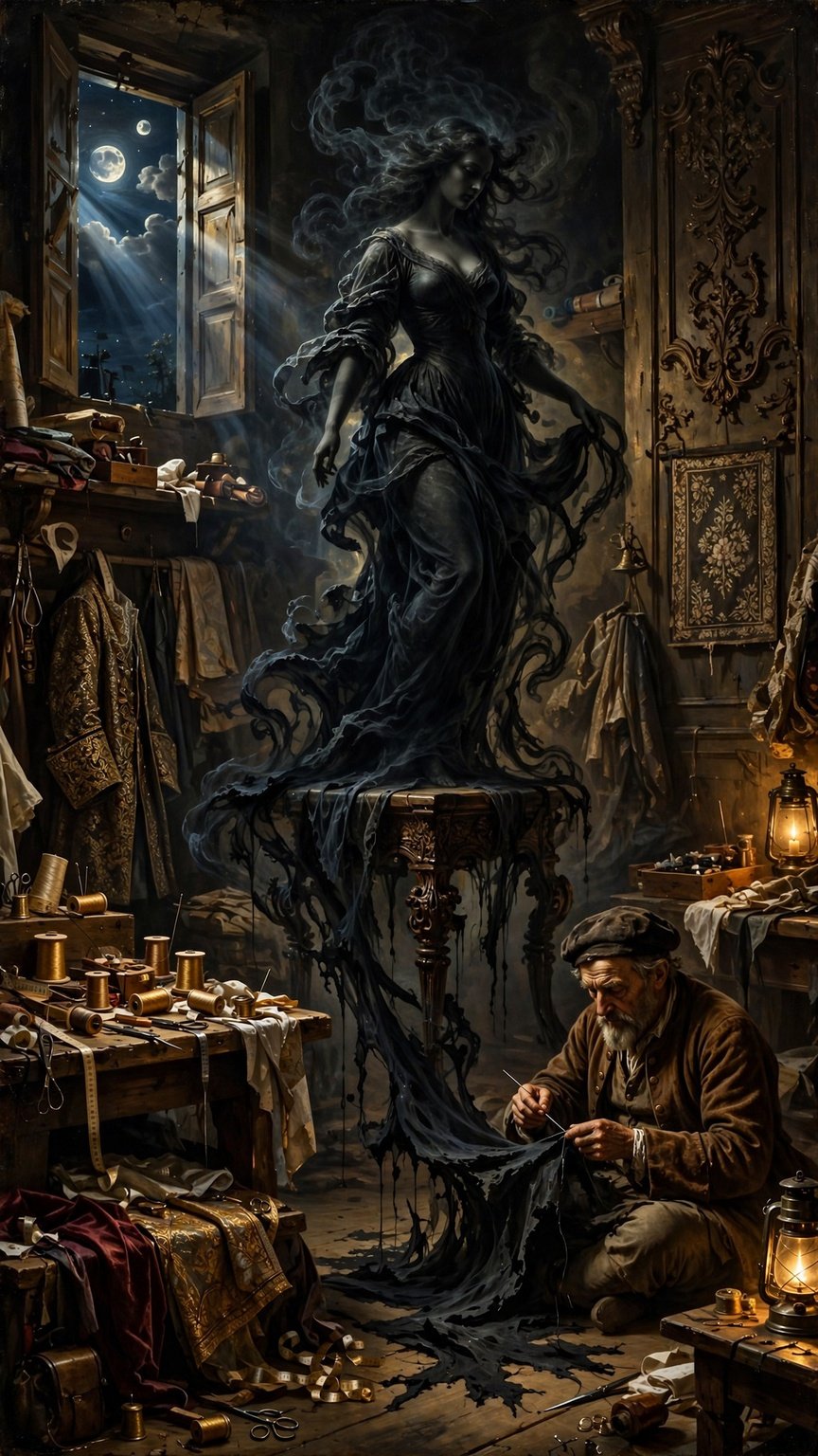 the tailor who mends shadows” #DailySpark