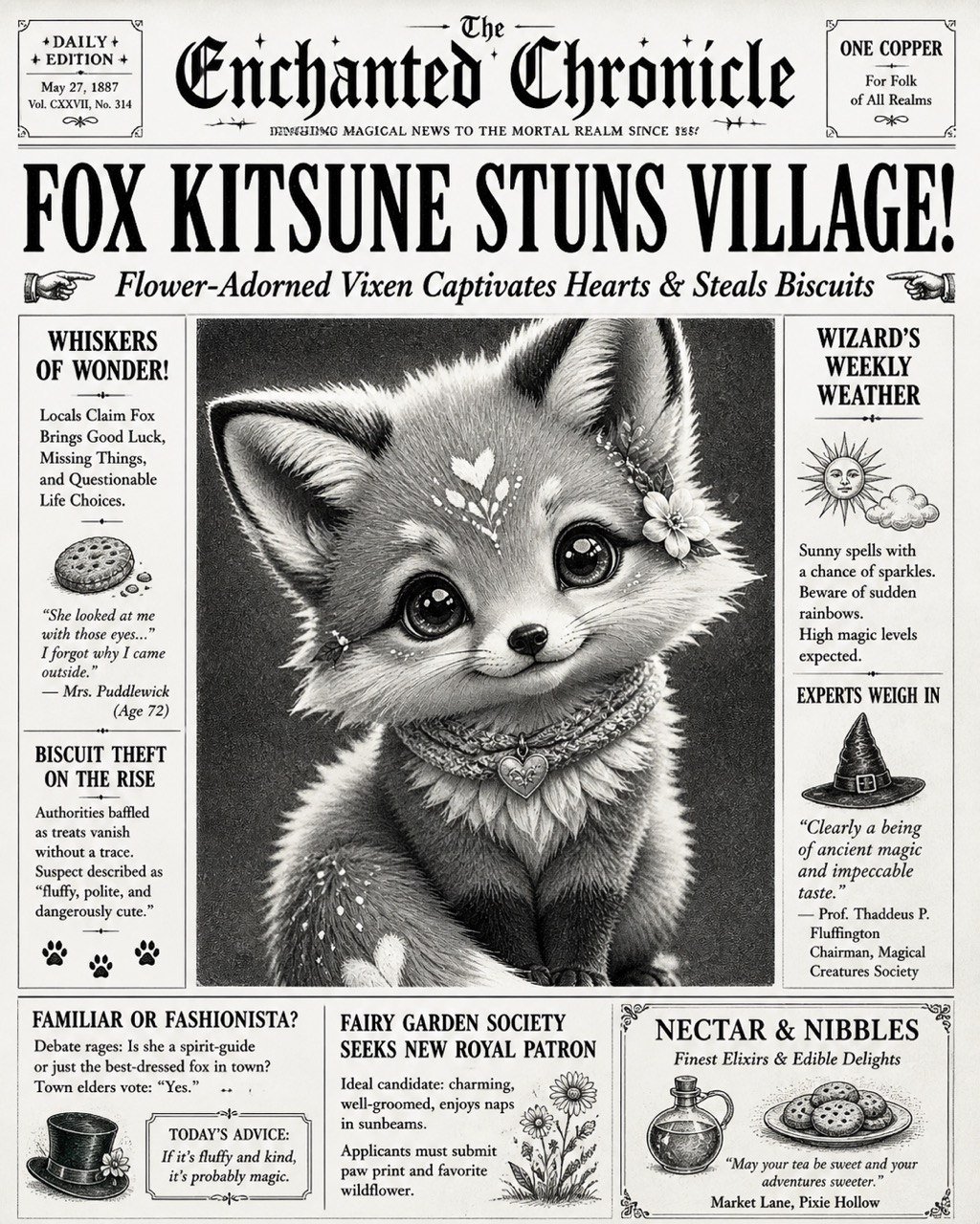 #SeasonsofFirstBreath May Challenge by @Guruscorpion Fox Kit in Bloom