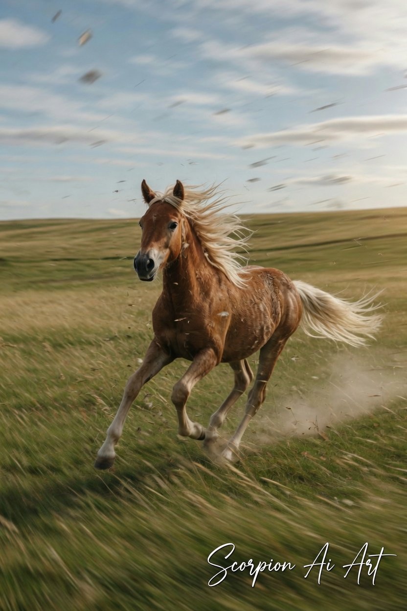 ~ May AI Art Challenge ~ #SeasonofFirstBreath A journey through birth, instinct, and wild spirit Hos…
