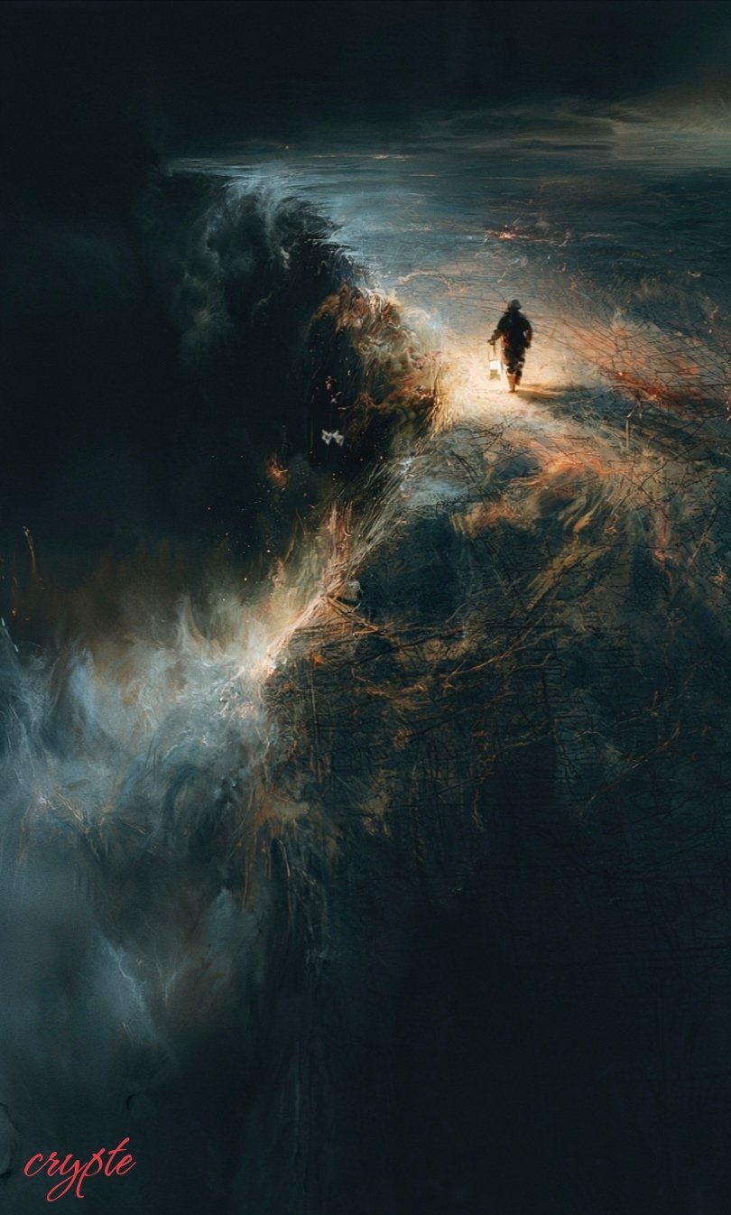 #dailyspark "the night shift at the edge of the map”