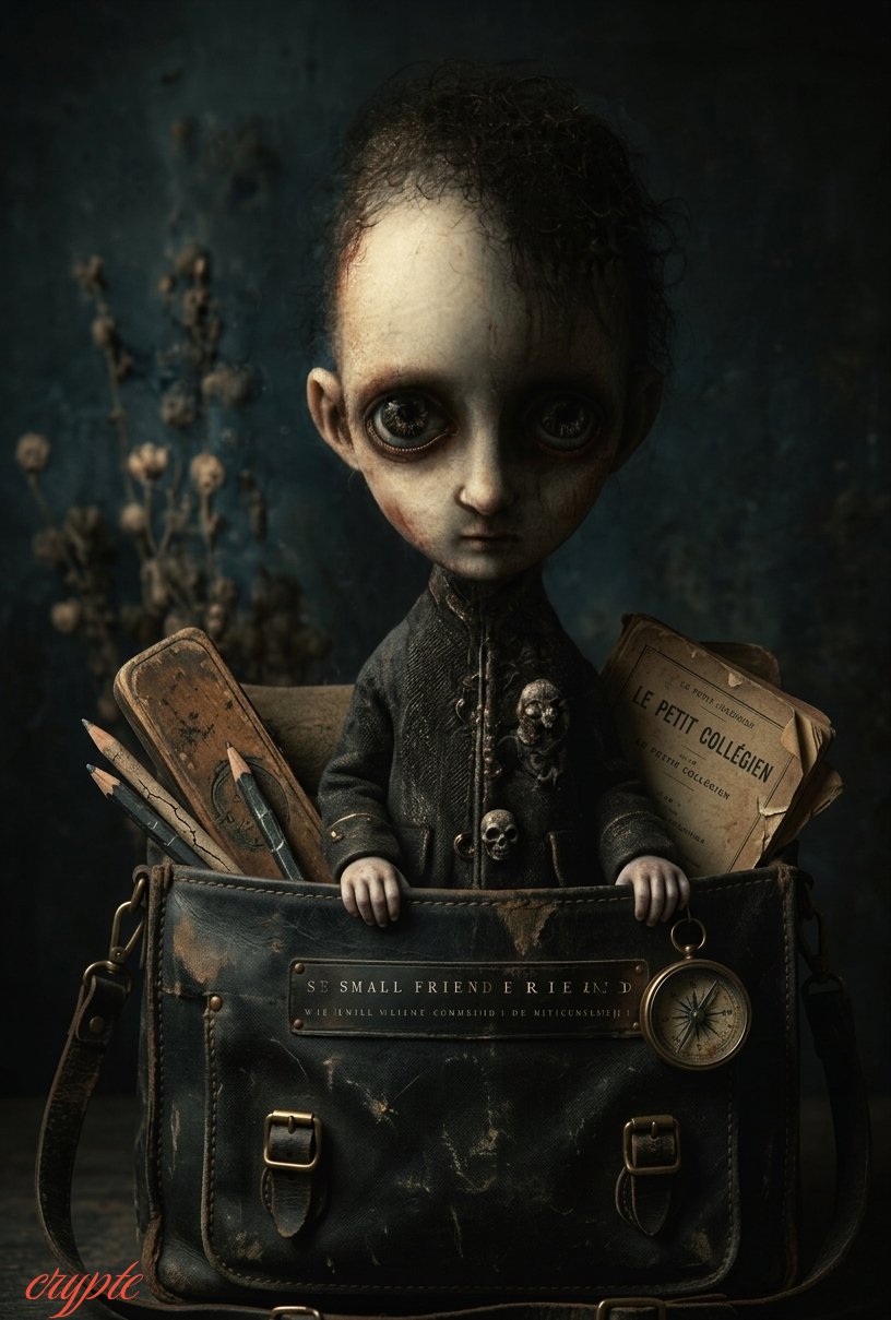 "A little schoolboy in the shadows, lost between two yellowed pages, waiting for a bell that will ne…
