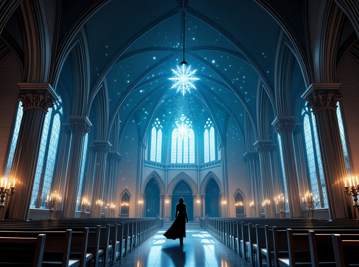 #dailyspark “a cathedral of snow that never lands”