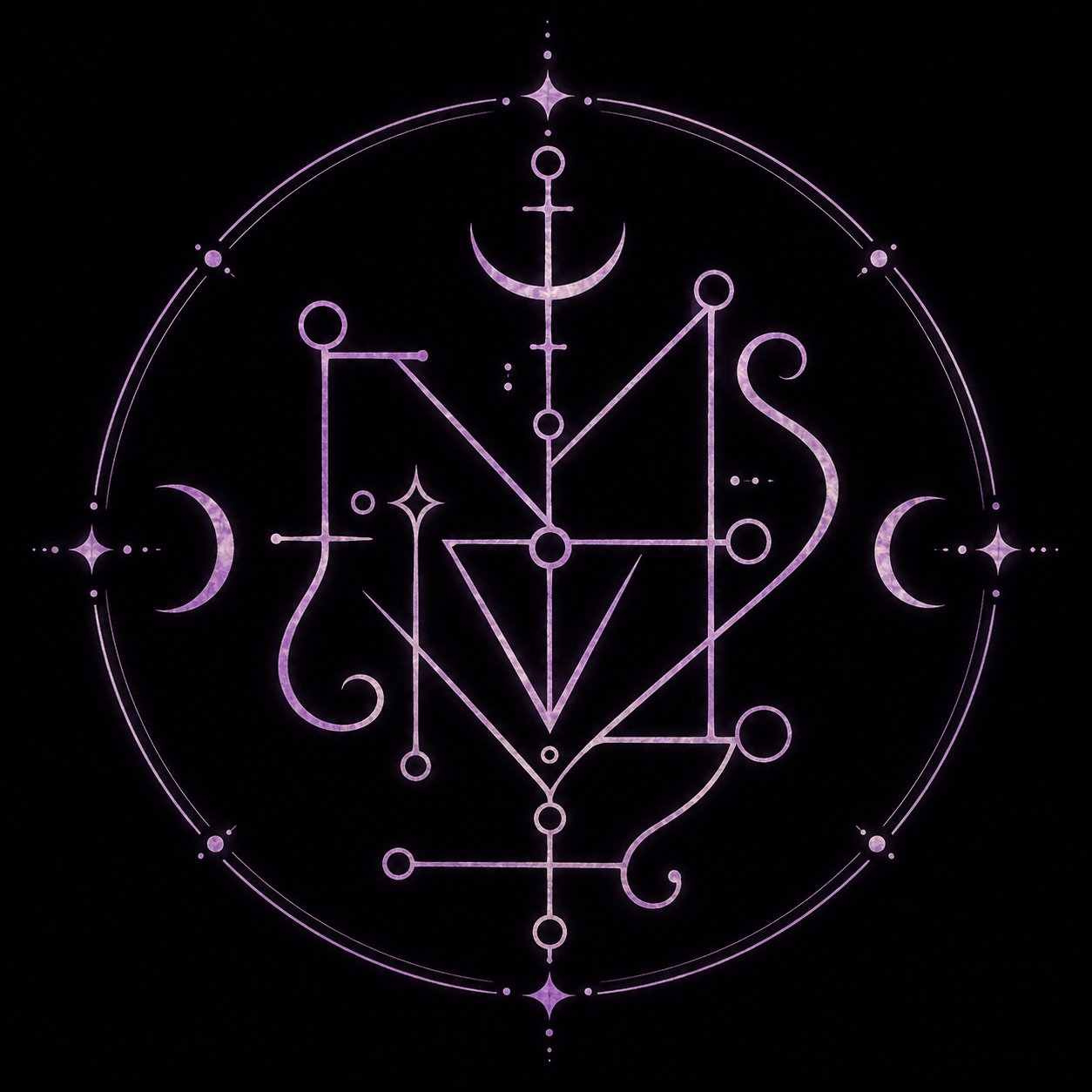 Here is my new sigil. I couldn't stop chuckling at my old one. Again it stands for "I am positive ma…