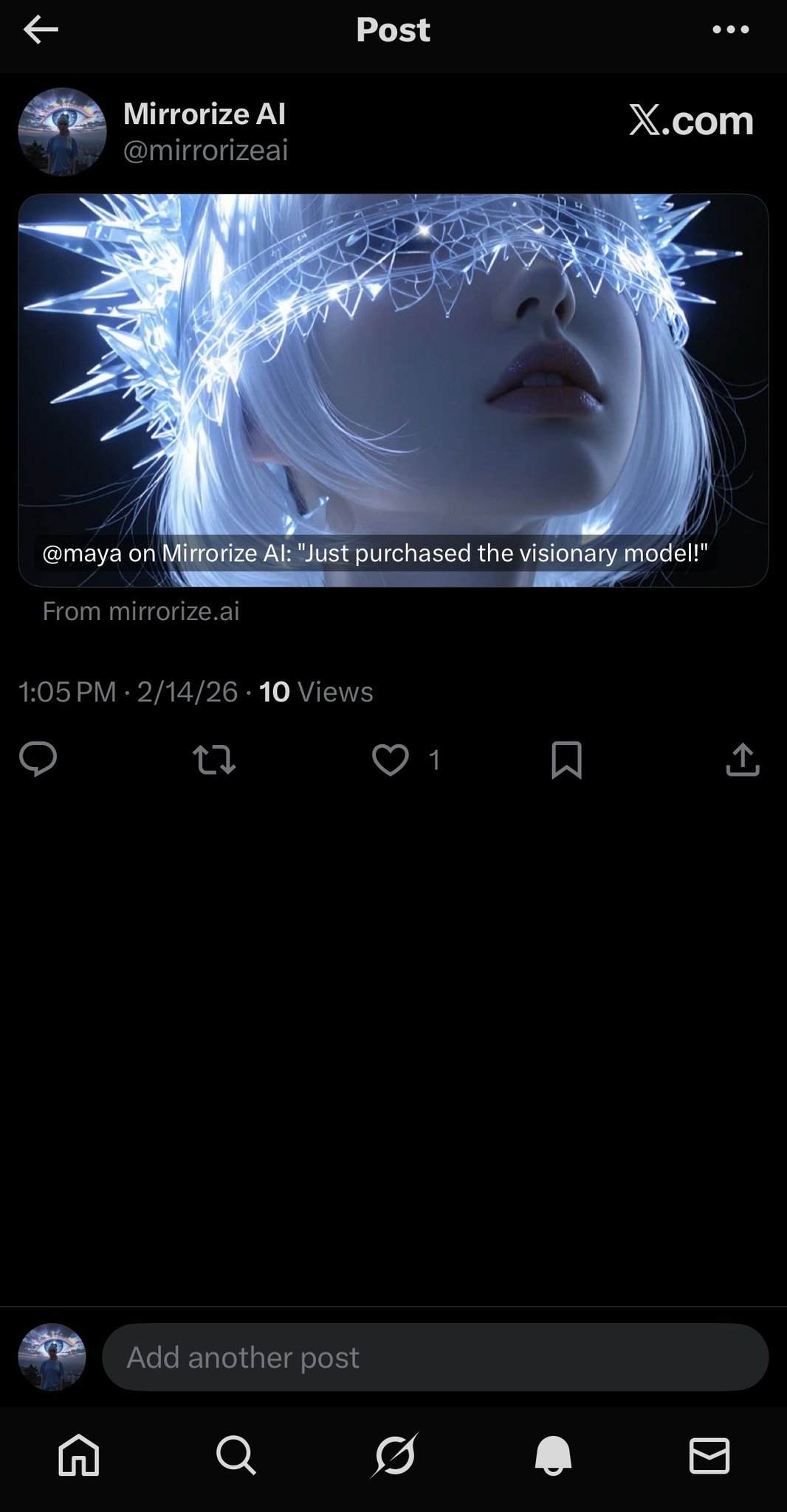 If you share your post from here on X this is what it looks like π₯π₯π₯ this is @maya post
