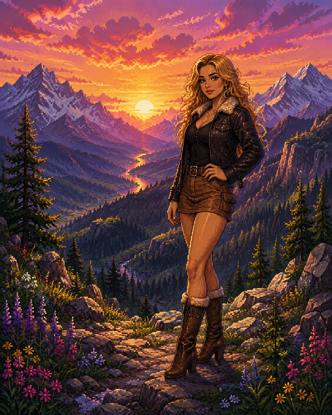 Pixel Art #aiartstyles2 @GuruScorpion