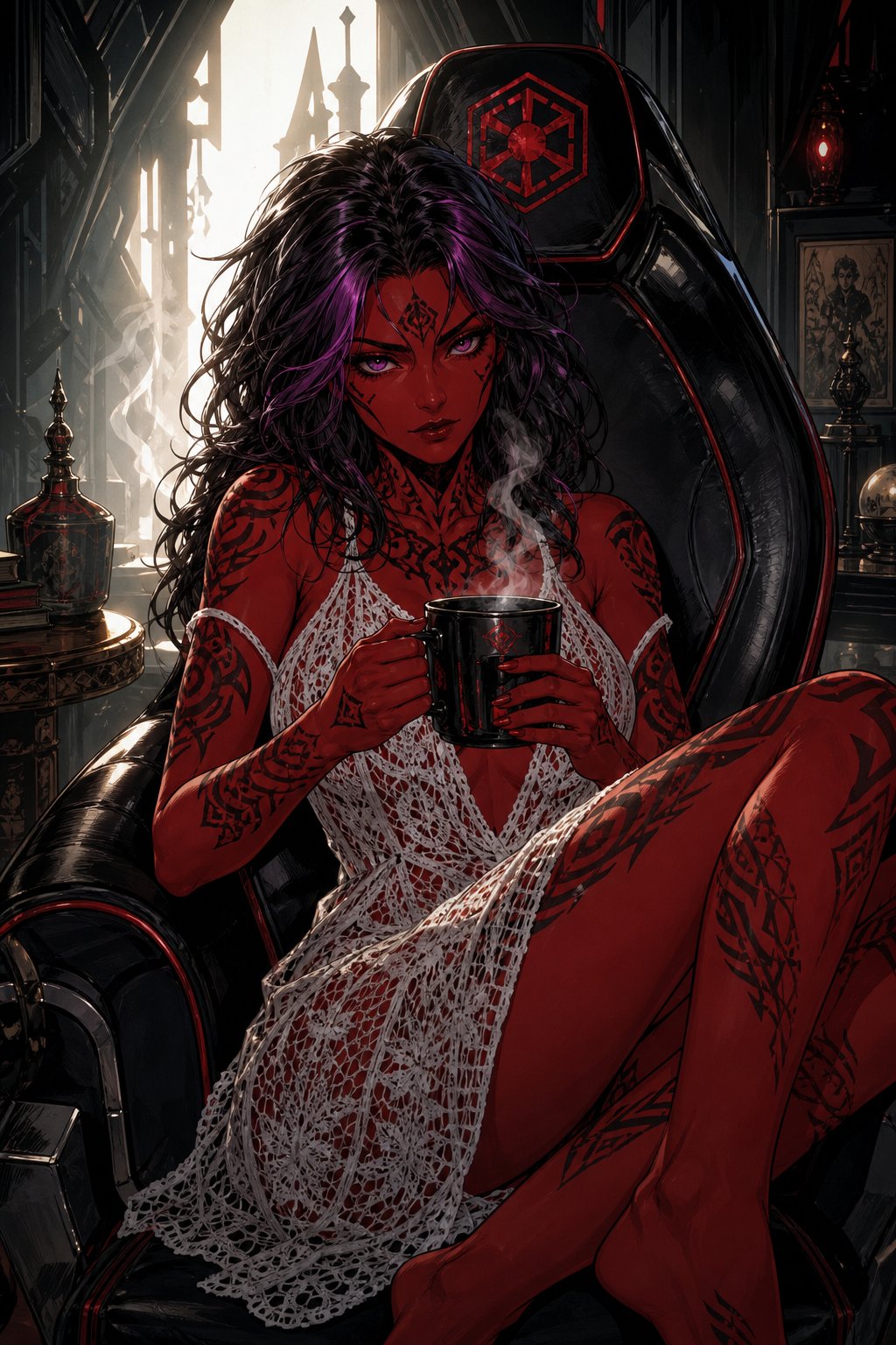 Morning Coffee with a Sith