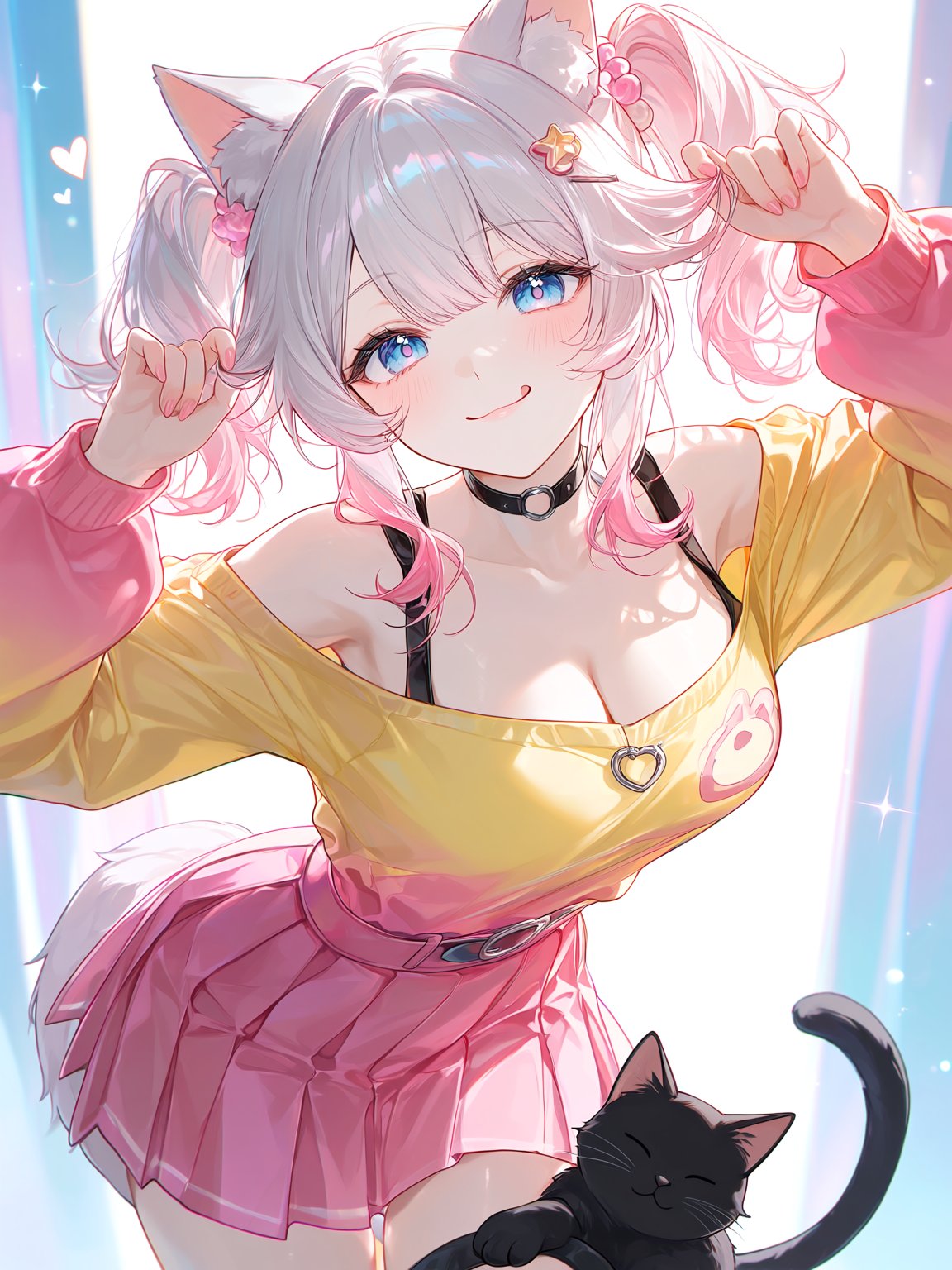 Who is more kawaii ... Me or my cat?