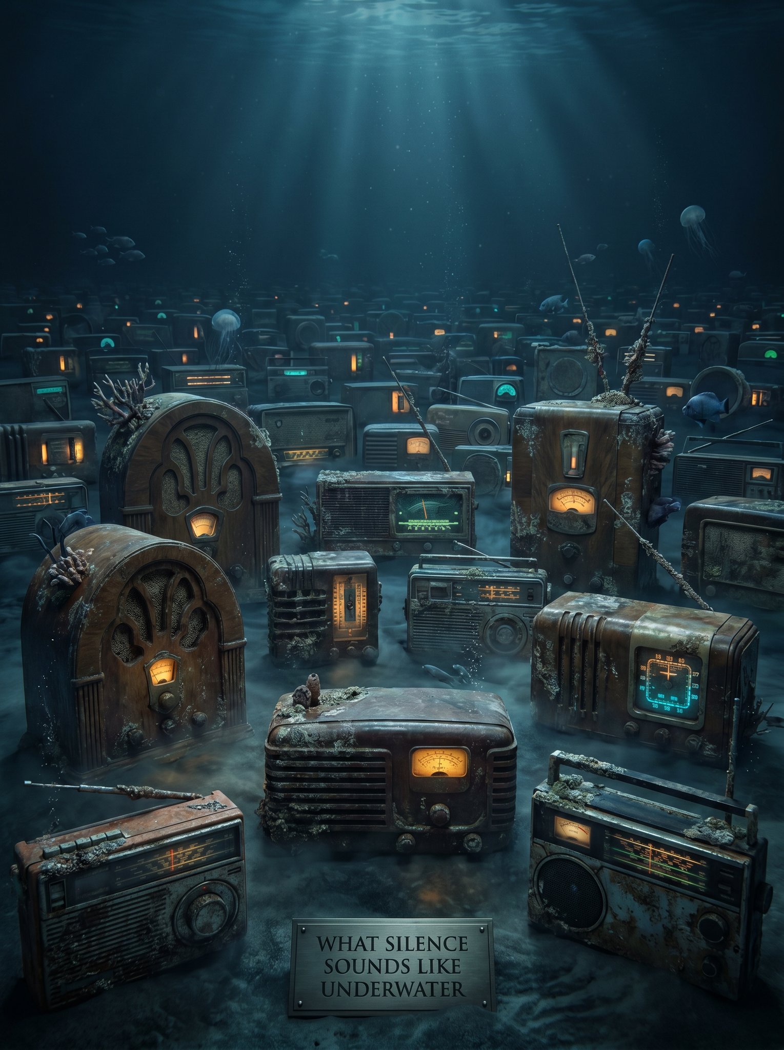 #dailyspark “what silence sounds like underwater”