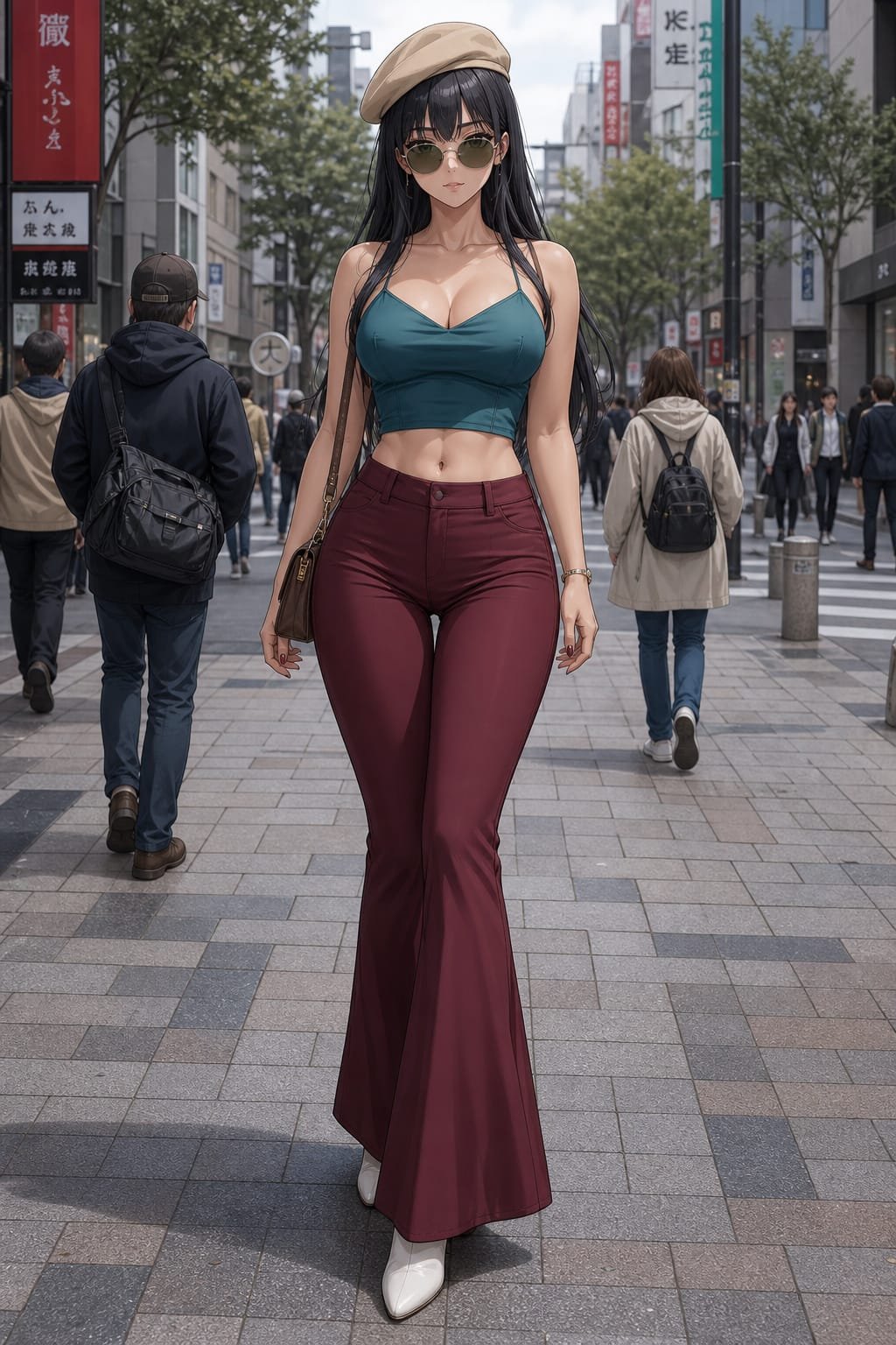 Still working on describing clothing. This was GPT Image 2 Medium on a censored platform. I get a ki…