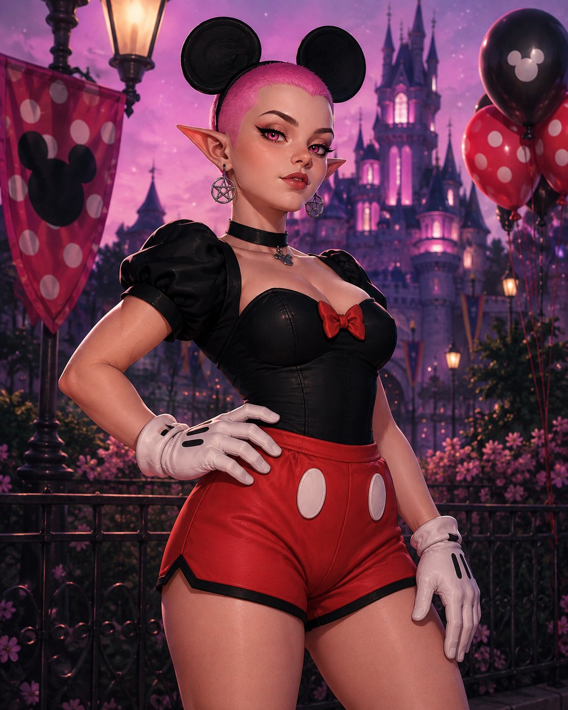 Spirit Halloween opened up on the next town over. I got myself mickey ears.