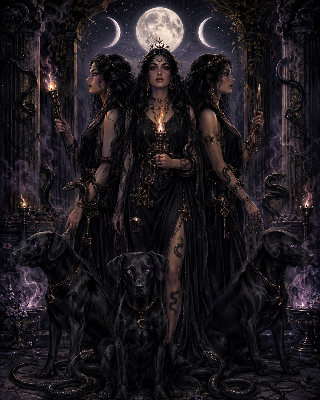 I see why I connect to omnism and wicca. I will always see that as elements of me. But with my sigil…