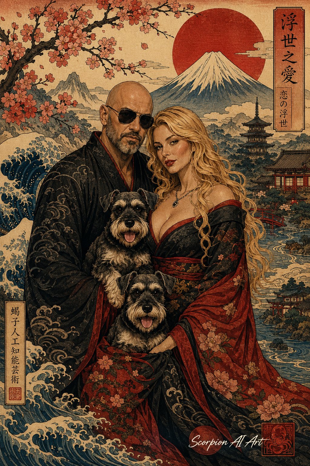 🔥 Day 1 — Ukiyo‑e Style 🔥 Welcome to Day 1 of the 7 Day AI Art Styles Challenge, hosted by Scorpion…