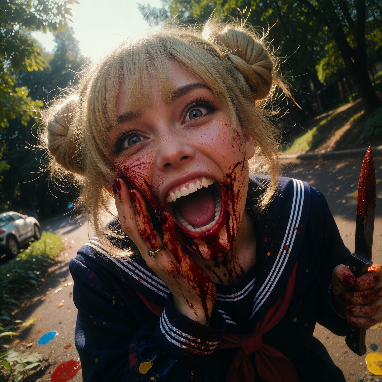 V5 crazy girlfriend test @Jinx lol perfect for halloween coming up!