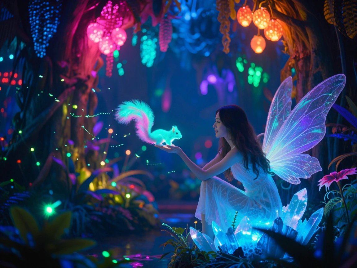 #AllThingsSpring Neon garden @GuruScorpion