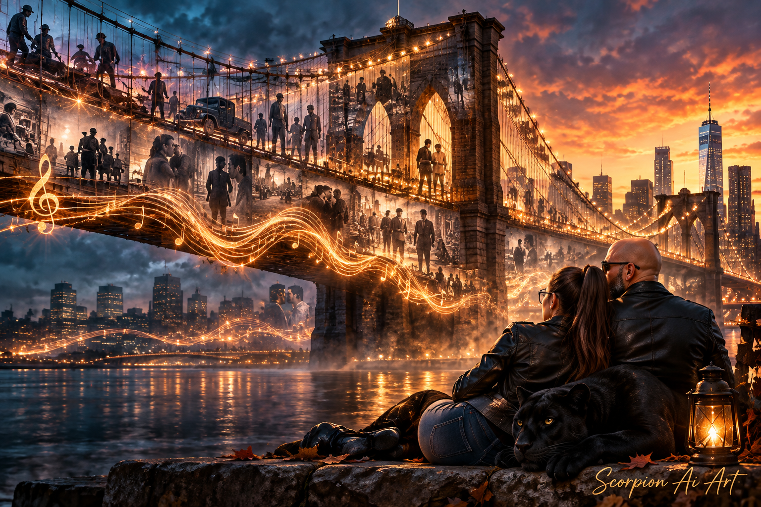 #dailyspark the sound a bridge makes remembering weight