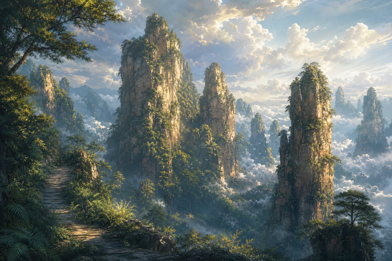 Zhangjiajie National Forest Park, Hunan Province, China