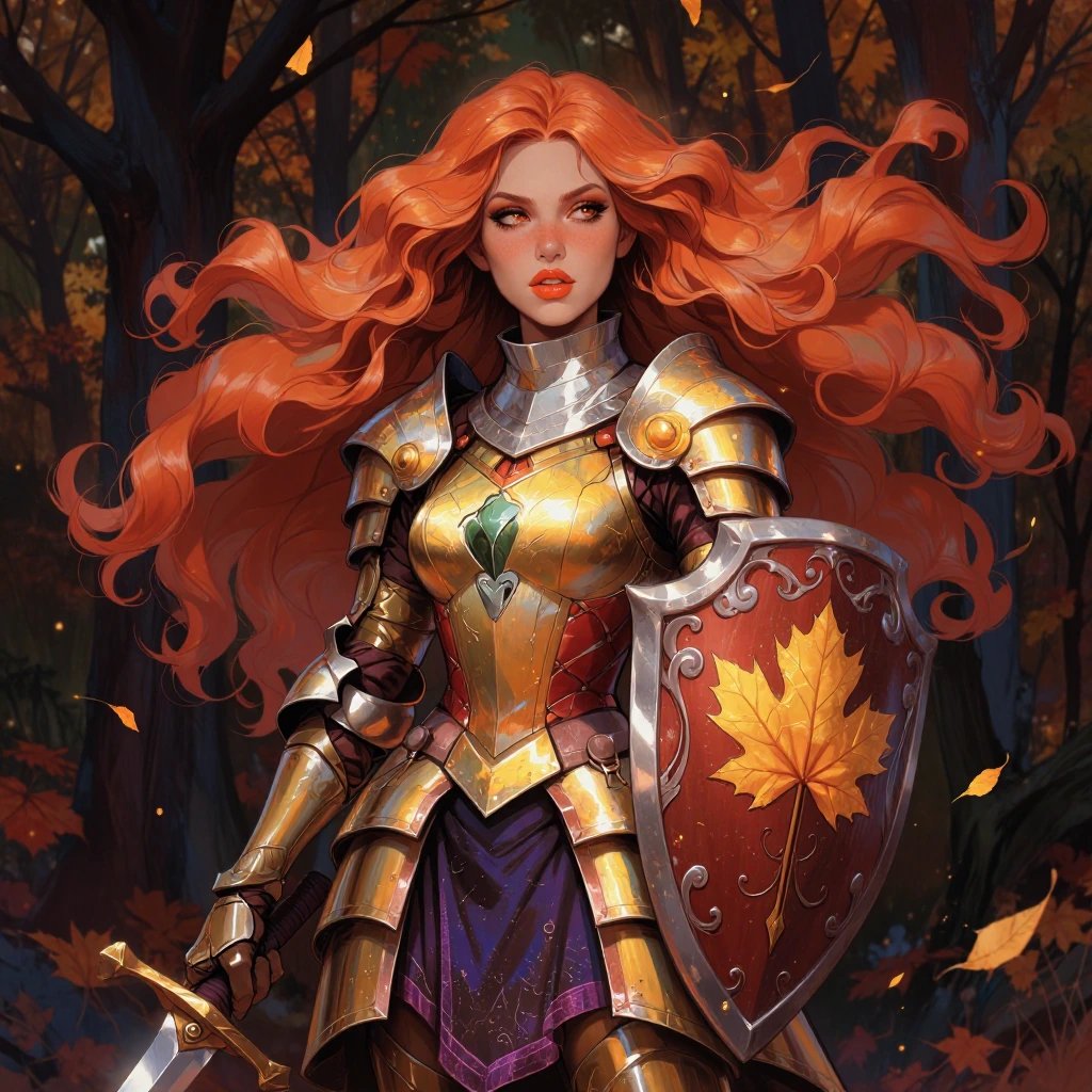 Paladin of Autumn / Burnt Orange / Maple Leaf #SepJedAi26